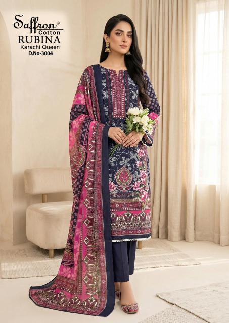 Saffron rubina vol-3 dress materials wholesale whats up numbers
